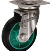 Bánh xe xoay, có phanh Ø150, Inox (JAB-150)